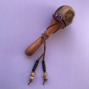 Shamanic Wood Rattle ✨
